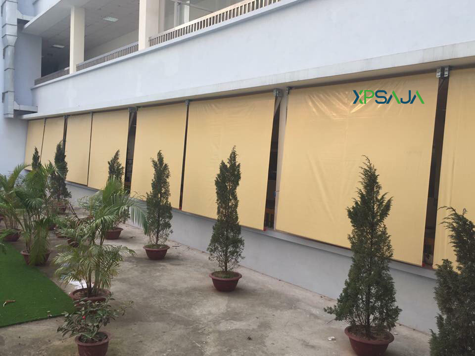 Bạt che nắng mái rủ hành lang ban công