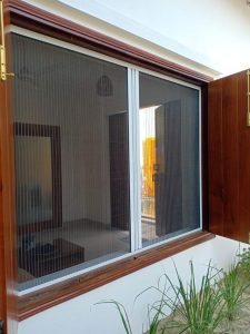 Cửa lưới chống muỗi cửa sổ phòng khách
