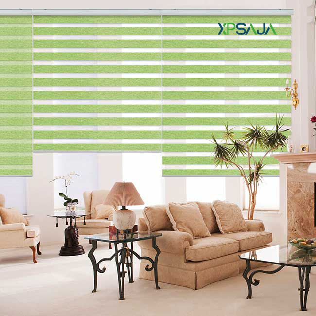 Rèm cửa màu xanh lá hợp mệnh mộc