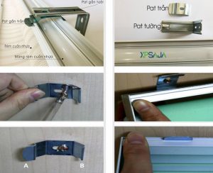 Cách lắp rèm cuốn